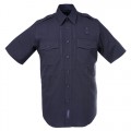 B Class Uniform Shirt - Men's, Short Sleeve, Internal Pleat Pocket, Poly-Rayon