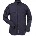 B Class Uniform Shirt - Men's, Internal Pleat Pocket, Long Sleeve, Poly-Rayon